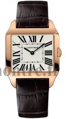 Réplique Cartier Santos-Dumont Petit Quartz Rose Or W2009251 - Cliquez sur l'image pour la fermer