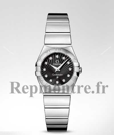 Réplique Omega Constellation Dames Montre 123.10.24.60.51.002 - Cliquez sur l'image pour la fermer