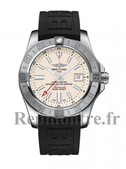 Replique Breitling Avenger II Gmt automatique 43 Steel A32390111G1S1 - Cliquez sur l'image pour la fermer