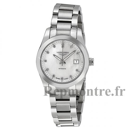 Réplique Longines Conquest Classic Automatique 29mm Femme Montre L2.285.4.87.6 - Cliquez sur l'image pour la fermer