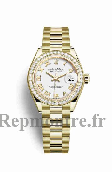Réplique montre Rolex Datejust 28 jaune 18 ct 279138RBR m279138rbr-0031 - Cliquez sur l'image pour la fermer