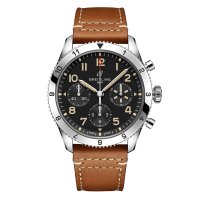 Breitling Classic AVI Chronographe 42 P-51 Mustang Bracelet en cuir Replique montre A233803A1B1X1