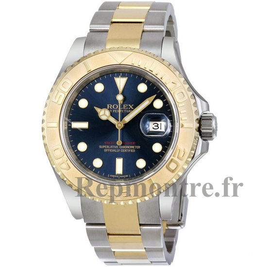 Réplique Rolex Yacht-Master Bleu Indice glace Cadran Oyster Bracelet 16623-BLSO - Cliquez sur l'image pour la fermer