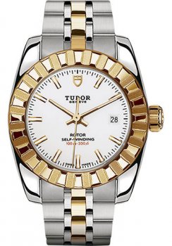 Réplique montre Tudor Classic 28 mm en acier inoxydable M22013-0004