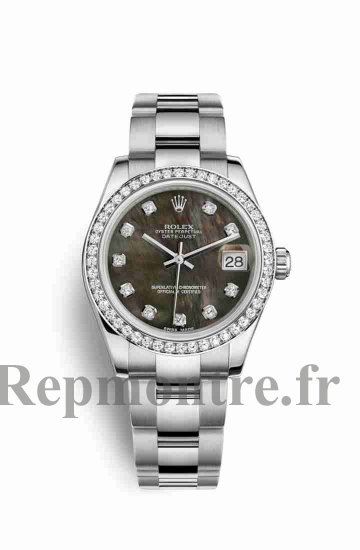 Réplique montre Rolex Datejust 31 Blanc Roles blanc 178384 m178384-0019 - Cliquez sur l'image pour la fermer
