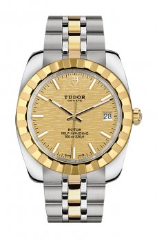 Réplique Tudor Classic 38 mm en acier inoxydable M21013-0008