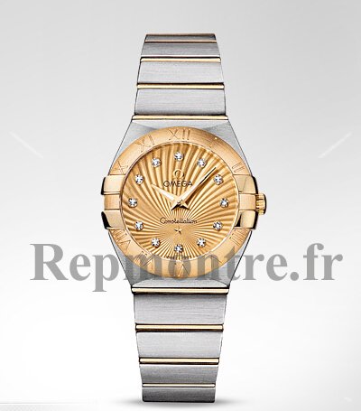 Réplique Omega Constellation Dames Montre 123.20.27.60.58.001 - Cliquez sur l'image pour la fermer