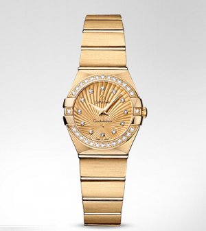 Réplique Omega Constellation Brosse 24mm Montre 123.55.24.60.58.001