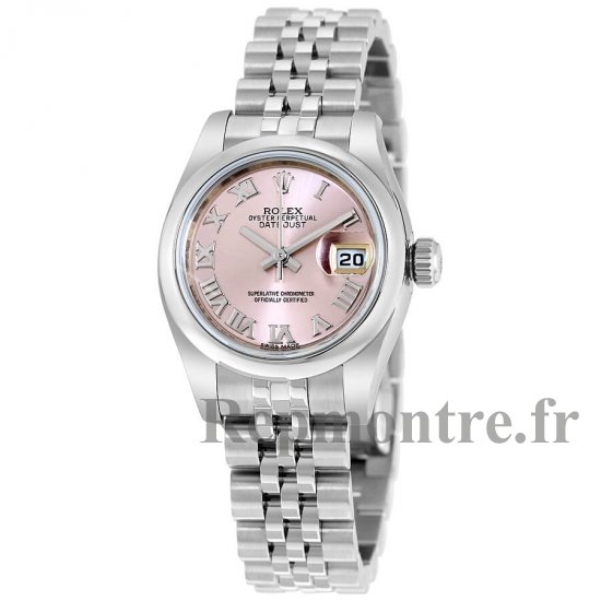 Rolex Lady Datejust Rose Dial 279161 Jubilee Automatic Montre - Cliquez sur l'image pour la fermer