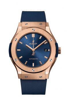 Replique Hublot Classic Fusion King Gold Blue 45mm 511.OX.7180.RX