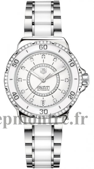 Réplique Tag Heuer Formula 1 Acier and Ceramic Diamonds Automatique Montre 37 mm WAU2213.BA0861 - Cliquez sur l'image pour la fermer