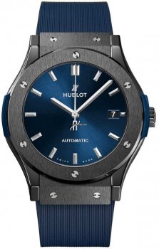 Replique Hublot Classic Fusion Ceramic Blue 45mm 511.CM.7070.RX