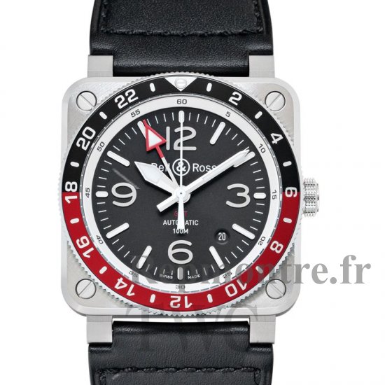 Replique Bell & Ross BR 03-93 GMT 42mm BR0393-BL-ST/SCA - Cliquez sur l'image pour la fermer