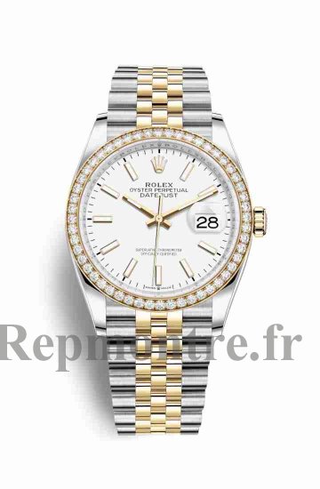 Réplique montre Rolex Datejust 36 Jaune Roles jaune 18 ct 126283RBR AB2030121B1S1 - Cliquez sur l'image pour la fermer