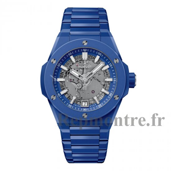 Hublot Big Bang Integrated Time Only Bleu Indigo Ceramique 40 mm ?dition Limitee Montre Replique Gris 456.EX.5129.EX - Cliquez sur l'image pour la fermer