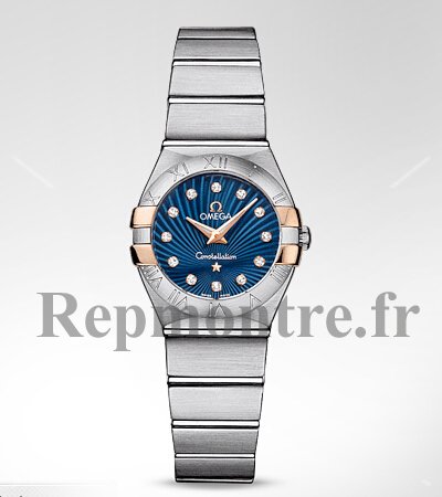 Réplique Omega Constellation Bleu Dial Dames Montre 123.20.24.60.53.002 - Cliquez sur l'image pour la fermer