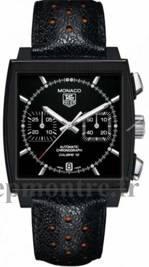 Réplique Tag Heuer Monaco Calibre 12 Automatique Chronographe ACM 39mm CAW211M.FC6324 - Cliquez sur l'image pour la fermer