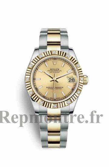 Réplique montre Rolex Datejust 31 Jaune Roles jaune 18 ct 178313 m178313-0017 - Cliquez sur l'image pour la fermer