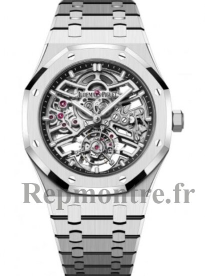 Copie de Audemars Piguet Royal Oak Tourbillon Volant Automatique Acier inoxydable 41mm Squelette "Squelette" 26735ST.OO.1320ST.01 - Cliquez sur l'image pour la fermer