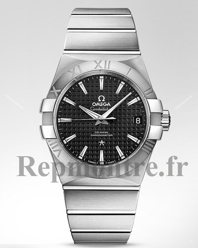 Réplique Omega Constellation Noir Dial Acier inoxydable Montre 123.10.38.21.01.002 - Cliquez sur l'image pour la fermer