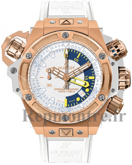 Réplique Hublot King Power Oceanographic 1000 King Or White 48mm 732.OE.2180.RW - Cliquez sur l'image pour la fermer