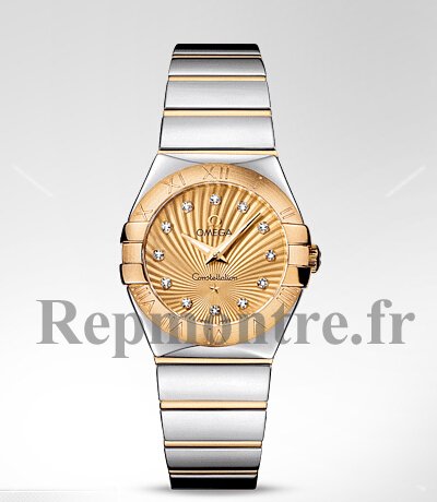 Réplique Omega Constellation Dames Montre 123.20.27.60.58.002 - Cliquez sur l'image pour la fermer