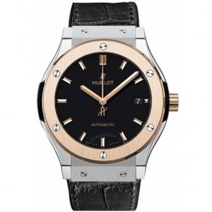 Replique HUBLOT Classic Fusion Mat Black Dial Mens 565.NO.1181.LR