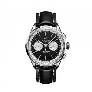 Replique Breitling Premier B01 Chronograph automatique Black Dial Men's AB0118371B1P2