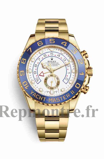 Repique de montre Rolex Yacht-Master II jaune 18 ct 116688 m116688-0002 - Cliquez sur l'image pour la fermer