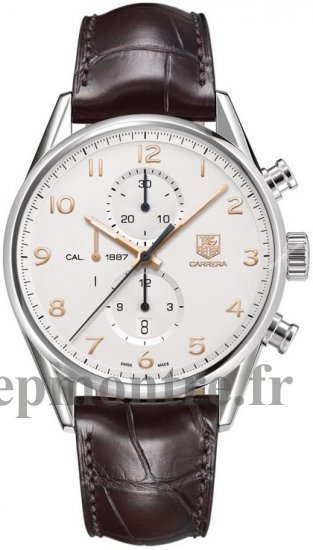 Réplique Tag Heuer Carrera Calibre 1887 Chronographe Automatique 43mm CAR2012.FC6236 - Cliquez sur l'image pour la fermer