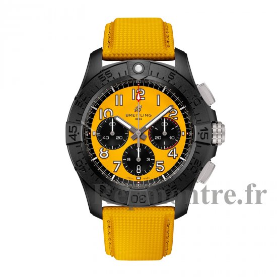 Breitling Avenger B01 Chronographe 44mm Night Mission Montre Replique Homme Cuir Jaune SB0147101I1X1 - Cliquez sur l'image pour la fermer