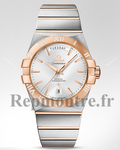 Réplique Omega Constellation Day-Date Montre 123.25.38.22.02.001 - Cliquez sur l'image pour la fermer