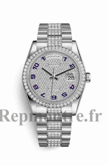 Réplique de montre Rolex Day-Date 36 118346 Cadran de m118346-0059 - Cliquez sur l'image pour la fermer