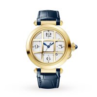 Cartier Pasha De Cartier 41 mm automatique en or jaune bracelets en cuir interchangeables WGPA0019