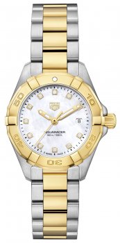 Réplique-imiter montre Tag Heuer Aquaracer Quartz Mes dames 27mm Mes dames WBD1422.BB0321