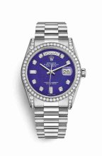 Réplique montre Rolex Day-Date 36 sertissage 118389 m118389-0083