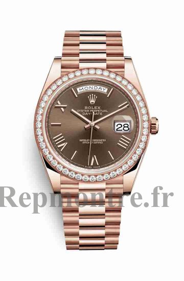 Réplique de montre Rolex Day-Date 40 Everose 228345RBR m228345rbr-0009 - Cliquez sur l'image pour la fermer