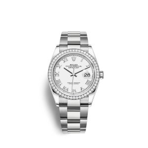 qualite superieure Réplique Rolex Datejust 36 Oystersteel M126284RBR-0018