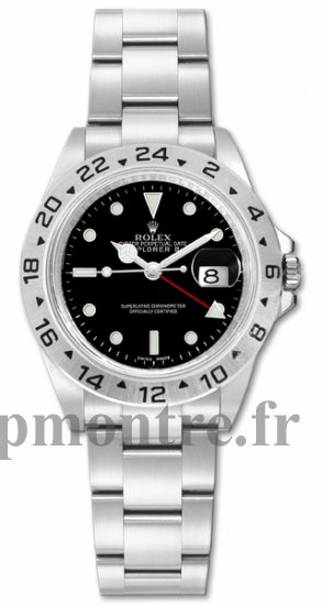 Rolex Explorer II Auto Chronometer Dual Time Zone Réplique Montre 16570 - Cliquez sur l'image pour la fermer