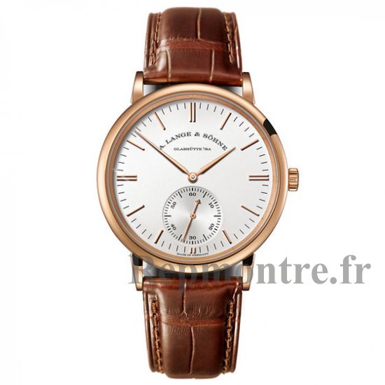 Réplique A.Lange & Sohne Saxonia Automatique Or rose 380.033 - Cliquez sur l'image pour la fermer