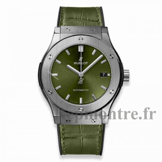 Réplique montre Hublot Classic Fusion Vert 45mm 511.NX.8970.LR - Cliquez sur l'image pour la fermer