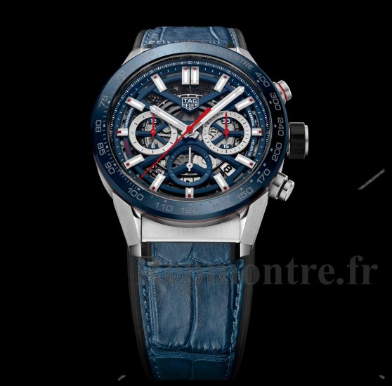 Repique de montre TAG Heuer Carrera Calibre Heuer 02 43 Acier CBG2011.FC6430 - Cliquez sur l'image pour la fermer