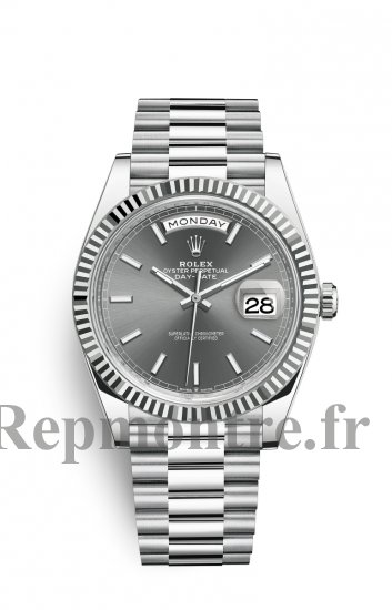 Copie de Rolex Day-Date 40 Oyster Perpetual Platine M228236-0013 - Cliquez sur l'image pour la fermer