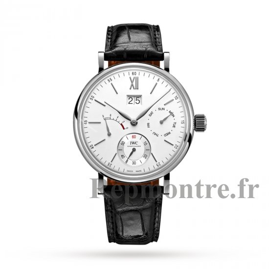 IWC Portofino Remontage manuel Jour et Date 45 mm IW516201 - Cliquez sur l'image pour la fermer