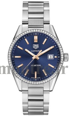 Repique de montre Tag Heuer Carrera Cadran Mes dames WAR1114.BA0601 - Cliquez sur l'image pour la fermer