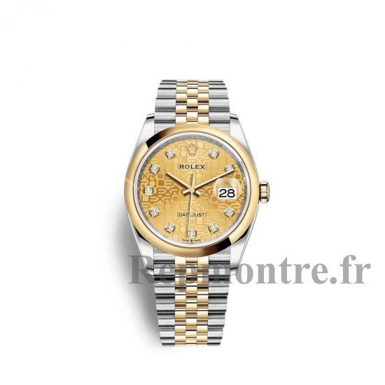 AAA Réplique Montre Rolex Datejust 36 Oystersteel M126203-0033 - Cliquez sur l'image pour la fermer