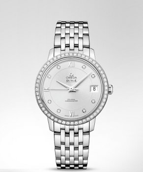 Réplique Omega De Ville Prestige Dames Montre 424.15.33.20.52.001