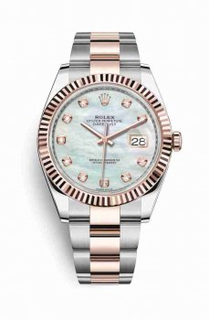 Réplique de montre Rolex Datejust 41 Everose Roles 18 ct Everose 126331 m126331-0013