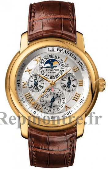 Réplique Audemars Piguet Jules Audemars Equation of Time montre 26003BA.OO.D088CR.01 - Cliquez sur l'image pour la fermer