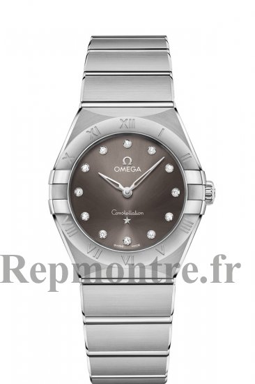 qualite superieure Réplique OMEGA Constellation Acier diamants 131.10.28.60.56.001 - Cliquez sur l'image pour la fermer